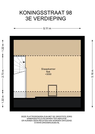 Floorplan - Koningsstraat 98, 1432 PL Aalsmeer